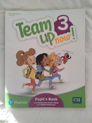 Libro inglés 3° primaria Team Up Now