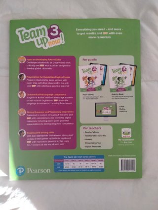 Libro inglés 3° primaria Team Up Now