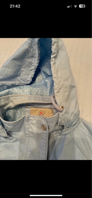 Chaqueta azul talla L