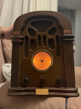 Radio Vintage Expo 92 Marrón