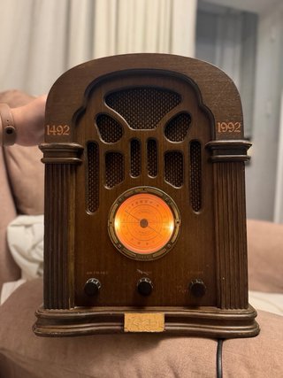 Radio Vintage Expo 92 Marrón