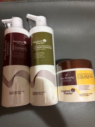 Pack Champú y Acondicionador Kiss Beauty Macaroot