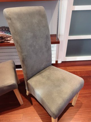 Conjunto 4 Sillas Comedor Tapizadas