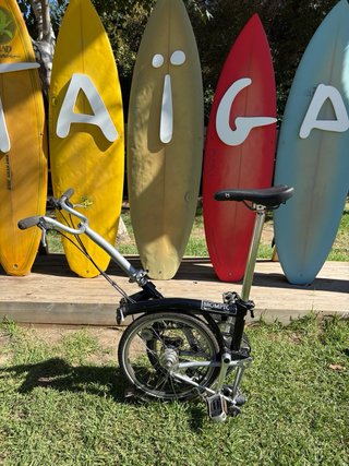 Brompton M 3 marchas plegable