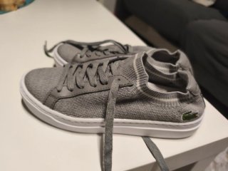 Lacoste La Piquée Wood Zapatillas Gris