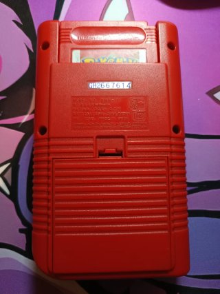 Nintendo Game Boy DMG Roja