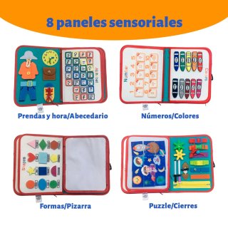Maletín Montessori Espacio Multicolor