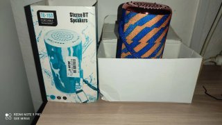 Altavoz Portátil TG-153 Azul y Naranja