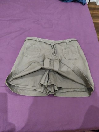Falda pantalón Easy Wear Talla 38 Caqui