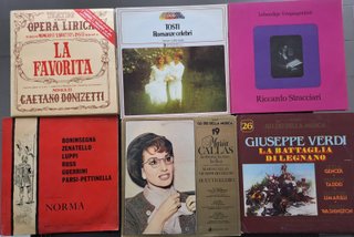 430 Vinili Opera Lirica Folk Popolare Pop Classica