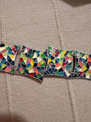 Conjunto Pendientes y Pulsera Estilo Gaudí