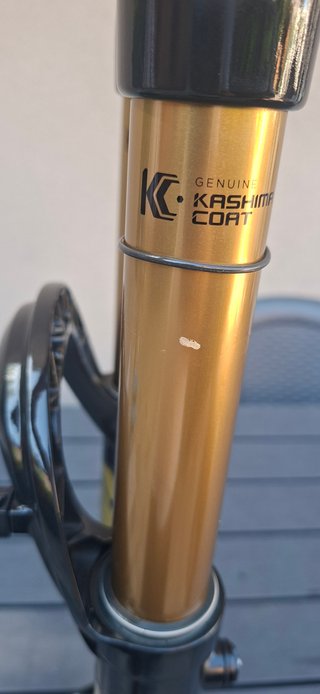 Forcella Fox 36 Factory Kashima 150mm Grip2