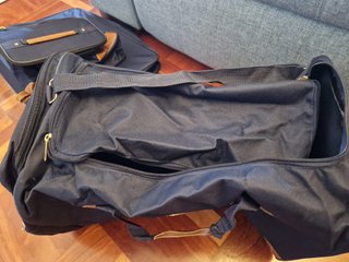 Set Bolsas Viaje Aude Falbert Azul/Marrón