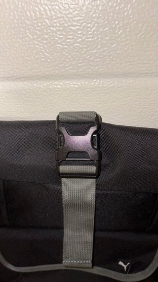 Mochila Puma Negra y Gris Grande