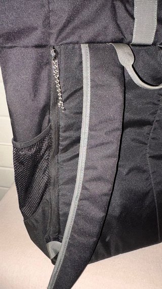 Mochila Puma Negra y Gris Grande