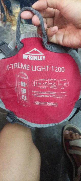 Saco de dormir McKinley X-Treme Light 1200