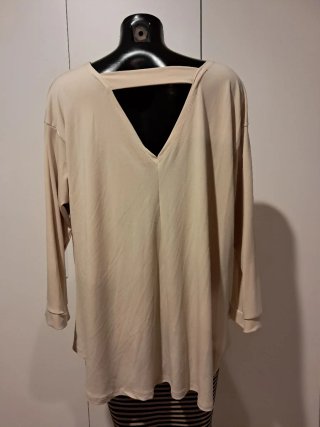 Blusa Beige Vintage 1971