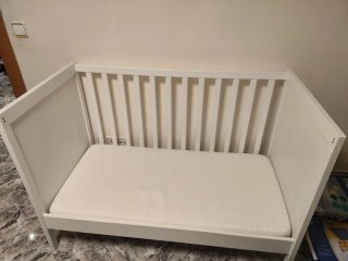Cuna IKEA SUNDVIK blanca