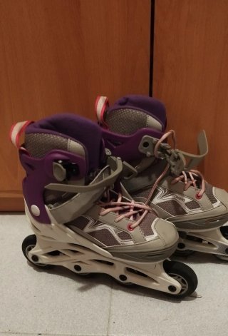 Patines en línea y bolsa Oxelo