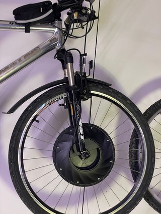 Bicicleta BH TopoLine y Rueda delantera Eléctrica