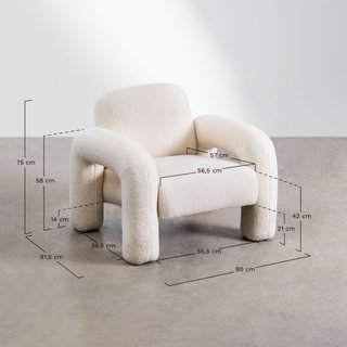 Sillón Borreguito Sklum NUEVO
