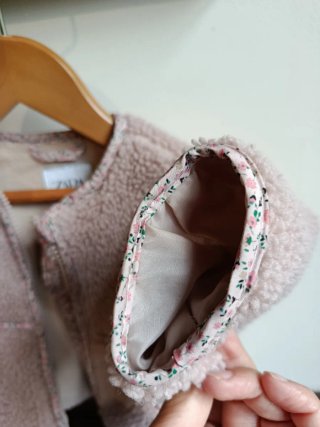 Chaqueta Zara bebé borreguillo