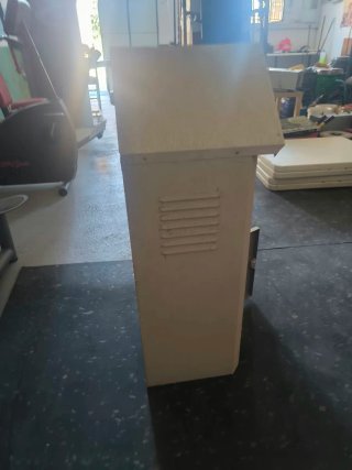 Caseta exterior termo gas aluminio
