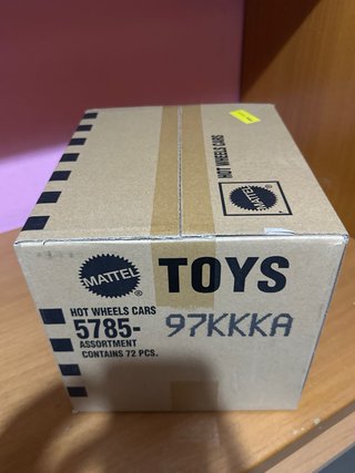 Scatola Hot Wheels 5785 - 72 pezzi