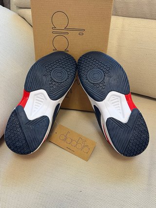 Scarpe Diadora Donna Tg 38 Bianche Rosse