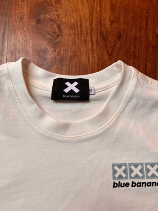 Camiseta Blue Banana Blanca Talla XS Como nueva