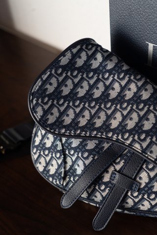 Bolso bandolera azul marino