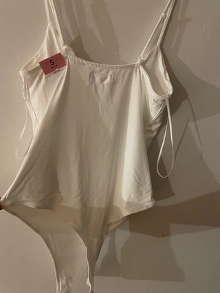 Body tirantes Lefties blanco talla S