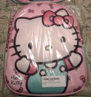 Mochila Hello Kitty Escolar Rosa