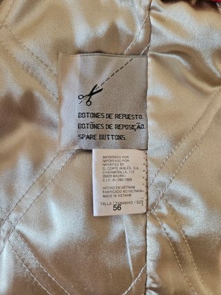 Parka Dustin Talla 56 Roja