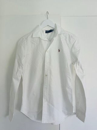 Polo Ralph Lauren Camisa Blanca Mujer