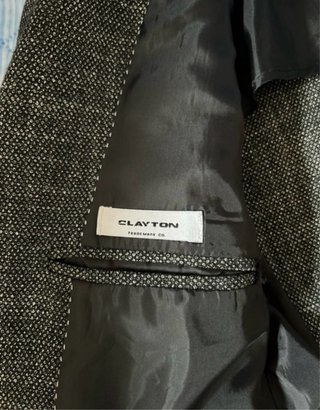 Completo giacca e pantaloni grigio