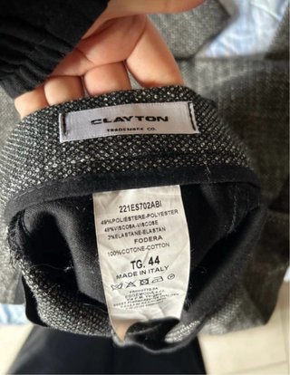 Completo giacca e pantaloni grigio