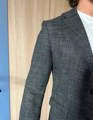 Completo giacca e pantaloni grigio