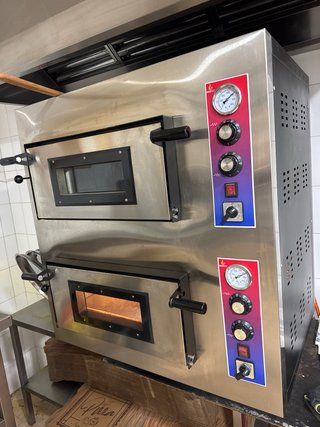 Horno de Pizza a Gas Doble camara