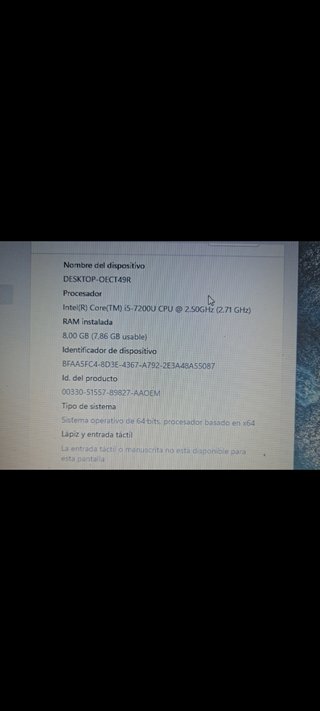 Ordenador portátil HP Probook i5