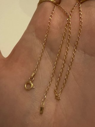 Collar de oro 18k