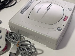 Consola Sega Saturn Blanca Japonesa Model 2