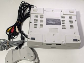 Consola Sega Saturn Blanca Japonesa Model 2