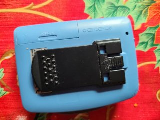 Radio Cassette Aiwa TA204 Azul/Plata