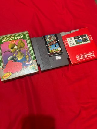 Juegos Nintendo NES: Booky Man y Duck Hunt
