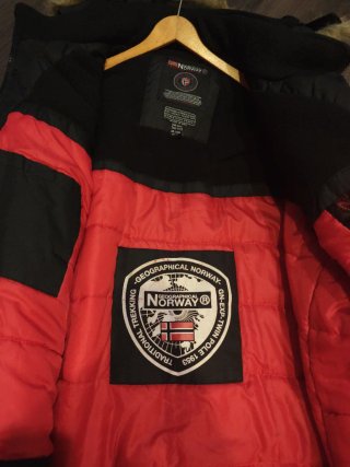 Parka Geographical Norway Negra