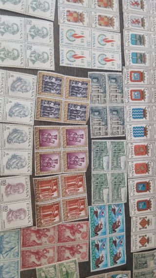 Lote sellos antiguos España Correos