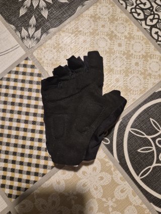 Guantes Ciclismo Cortos Negros