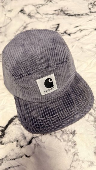 Gorra Carhartt Corduroy Gris