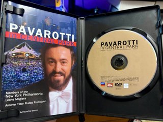 Pack DVDs Pavarotti: Aida 1981 + Central Park 1993